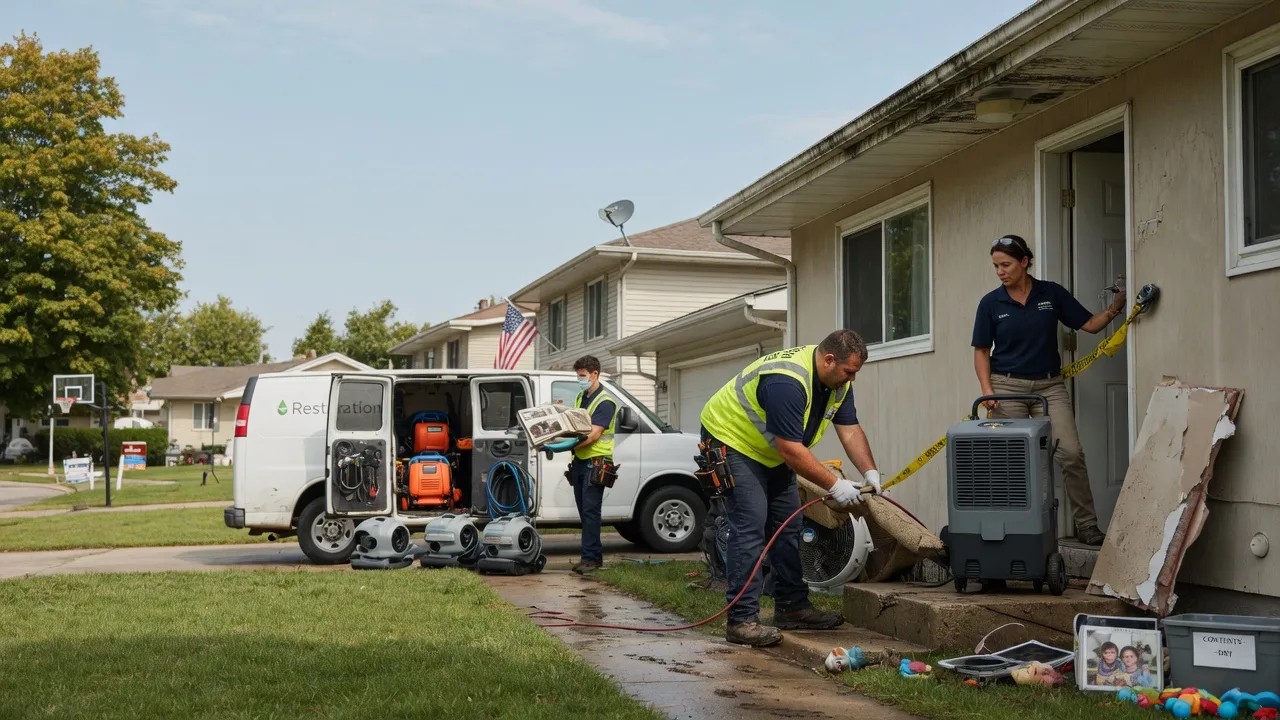Water Damage Restoration in Mason, OH near me